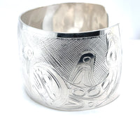 Bracelet - Sterling Silver - 1 1/2" - Orca Pod