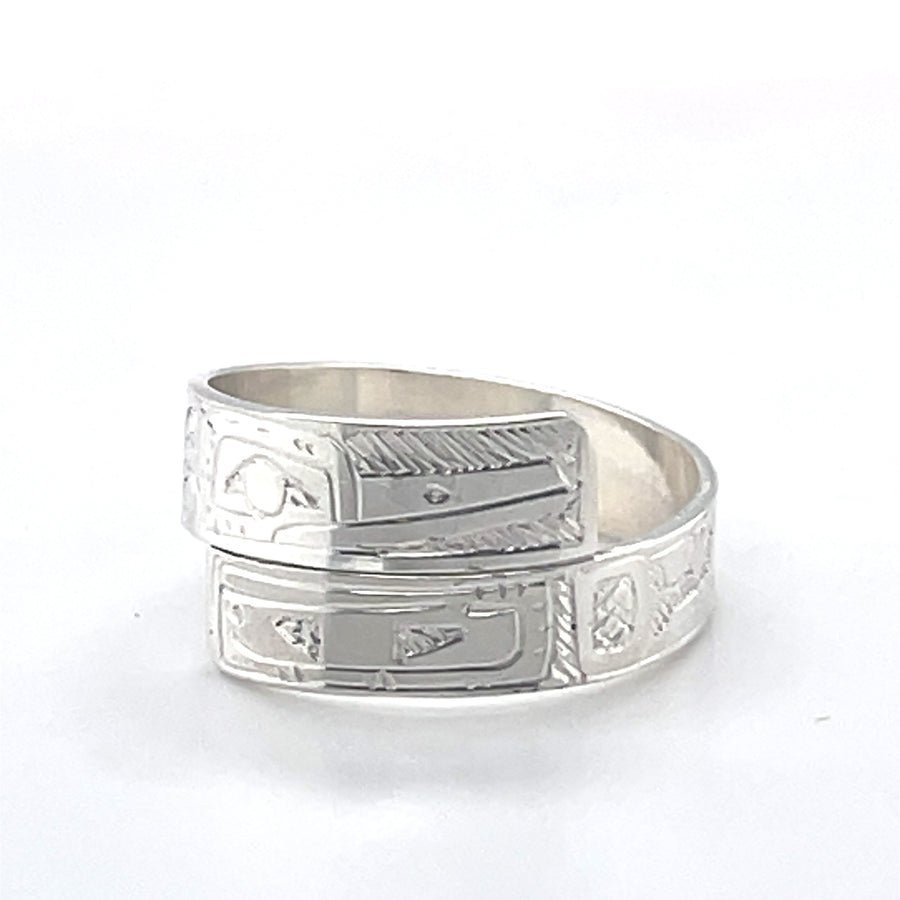 Ring - Sterling Silver - Wrap - 3/16