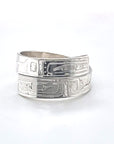 Ring - Sterling Silver - Wrap - 3/16" - Orcas - Size 7