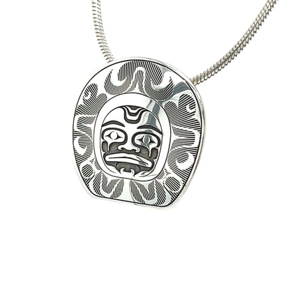 Pendant - Sterling Silver - Sun