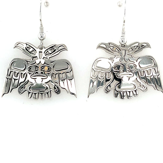 Earrings - Sterling Silver - Cutout - Double Eagle