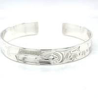 Bracelet - Sterling Silver - 3/8" - Hummingbird