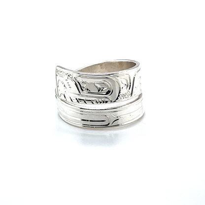 Ring - Sterling Silver - Wrap - Bear