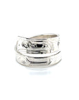 Ring - Sterling Silver - Wrap - Raven - Size 9.25