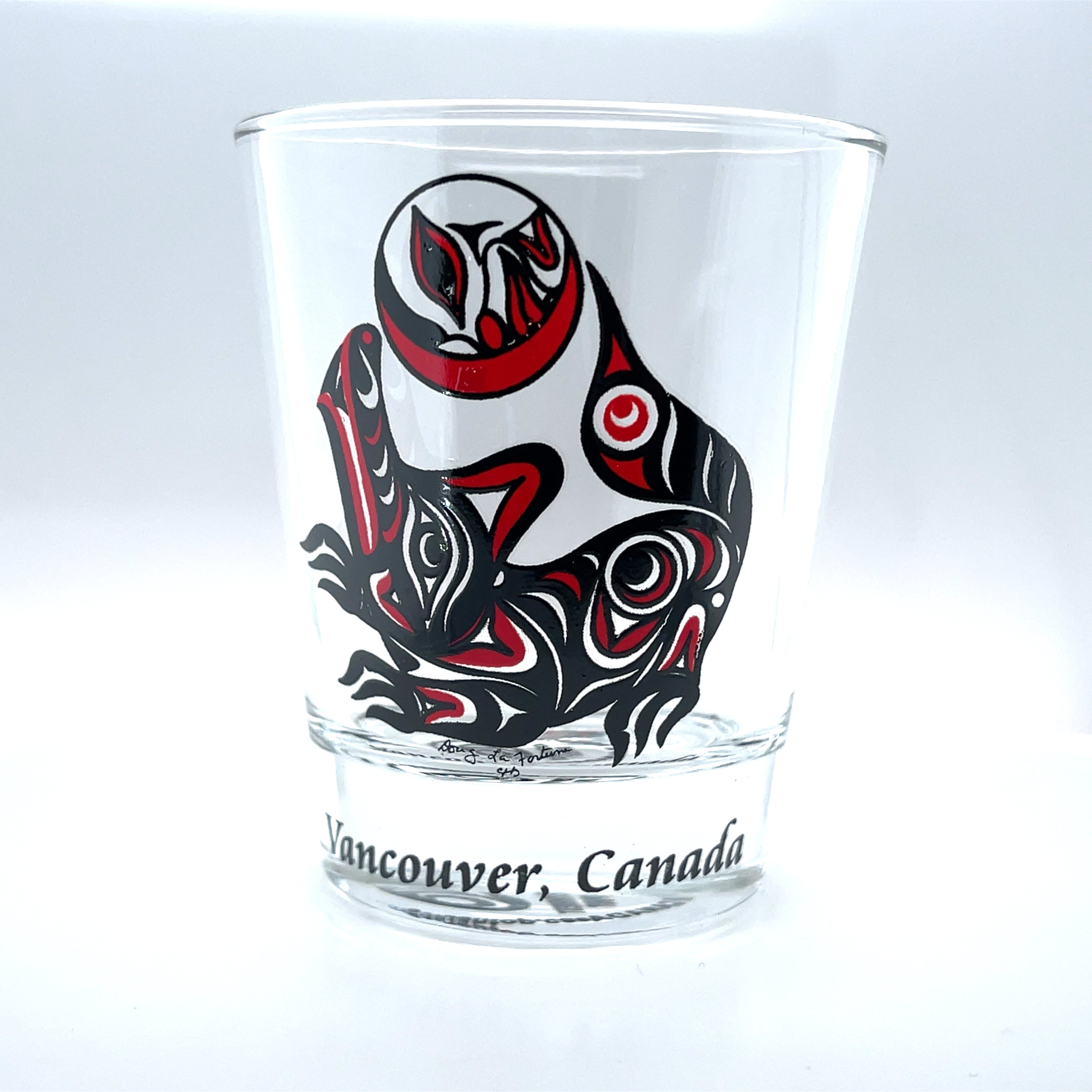 Shot Glass - 2 Ounce - Wolf - Vancouver
