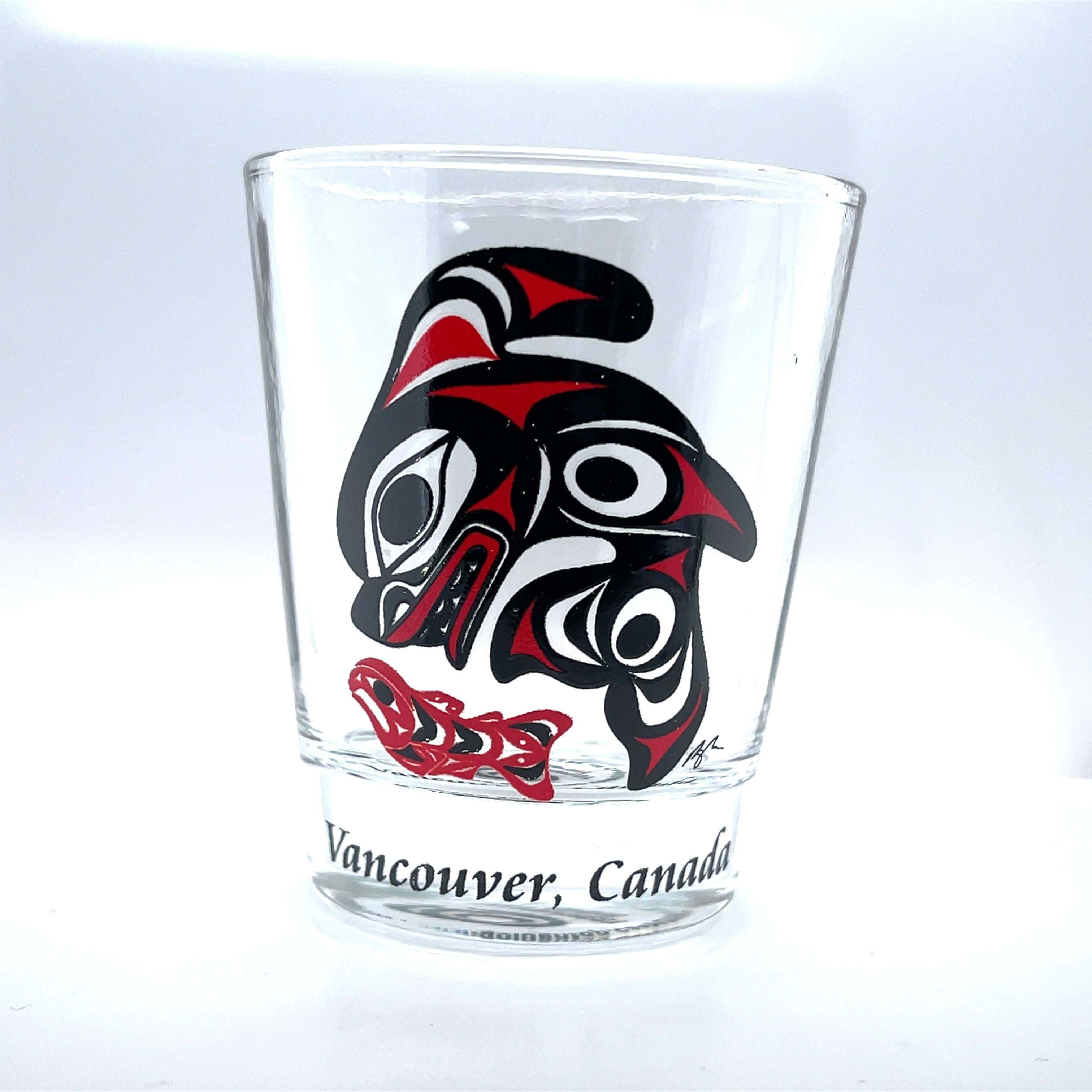 Shot Glass - 2 Ounce - Orca - Vancouver