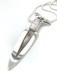 Pendant - Sterling Silver - Dagger - Thunderbird