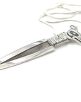 Pendant - Sterling Silver - Dagger - Thunderbird