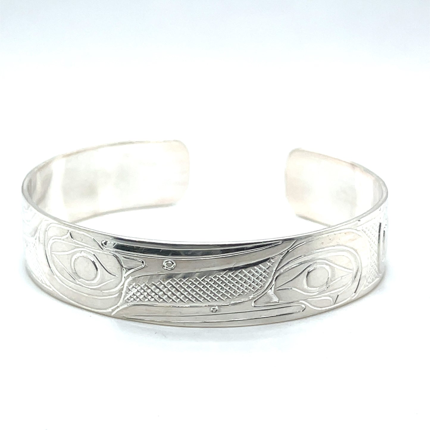 Bracelet - Sterling Silver - 1/2" - Hummingbirds - Small