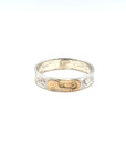 Ring - Gold and Silver - 3/16" - Eagle - Size 10.25