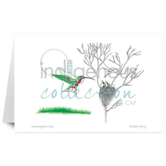 Card - Shorty - Hummingbird Nest - 6x9