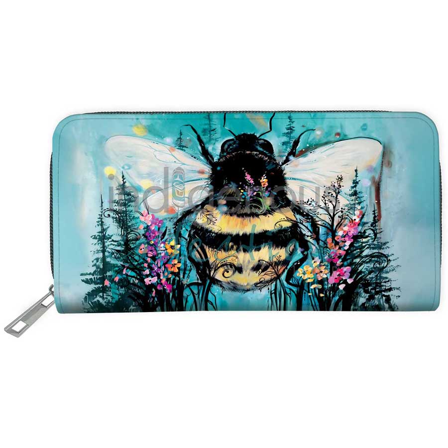 Wallet - Embossed - Bumble Bee