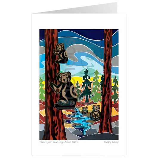Card -  Davies - There's Just Something About Bears - 6x9