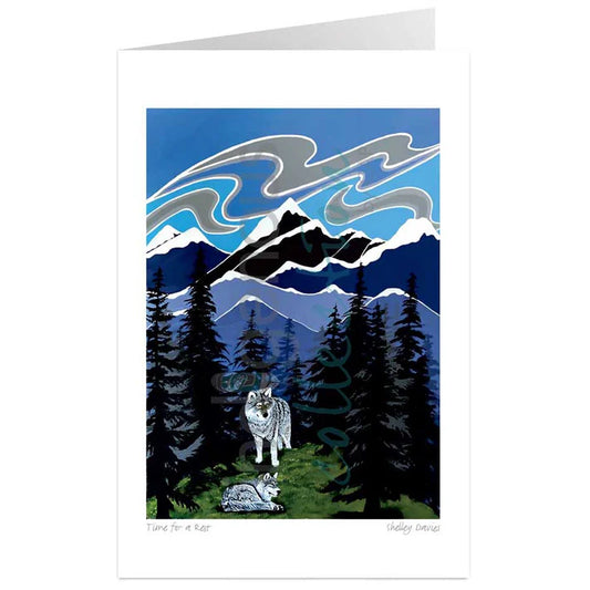 Card - Davies - Time For a Rest - 6x9