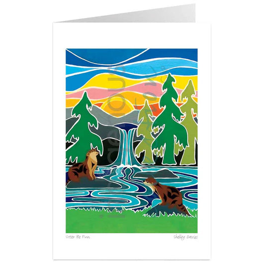 Card - Davies - Otter Be Fun - 6x9