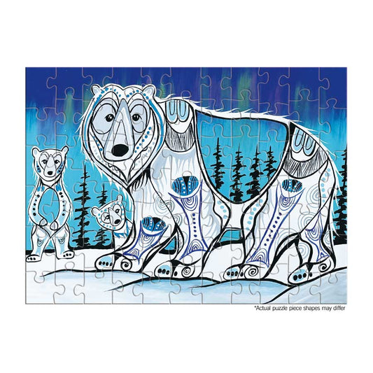 Puzzle - 72 Piece - Polar Lights