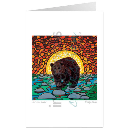 Card - Davies - Autumn Sunset - 6x9