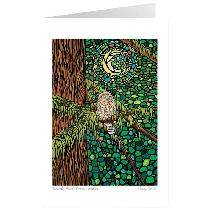 Card - Davies - Emerald Forest Transformation - 6x9