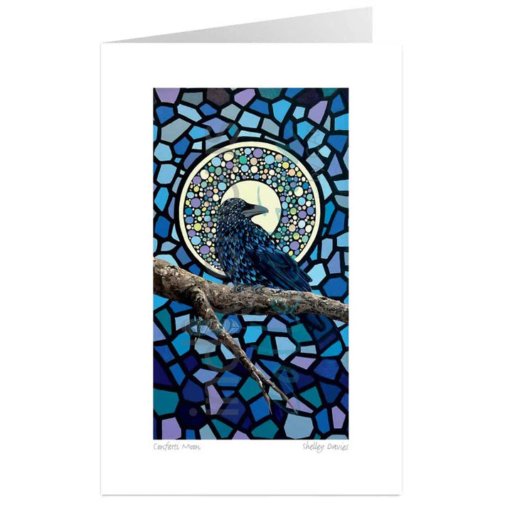Card - Davies - Confetti Moon - 6x9