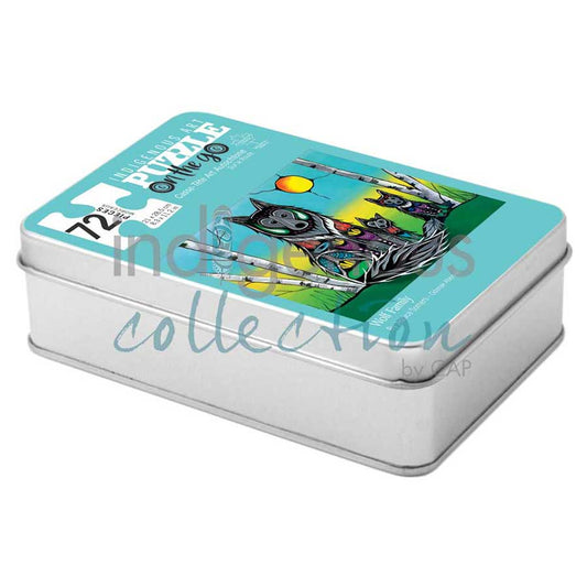 Puzzle - 72 Piece - Wolf Family