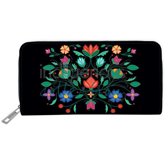 Wallet - Embossed - Petals of Ancestry