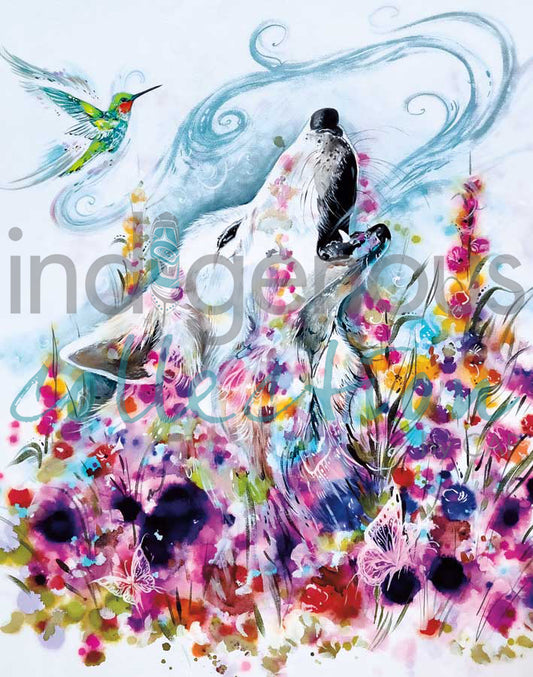 Card - Joseph - Wild Flowers - 6x9