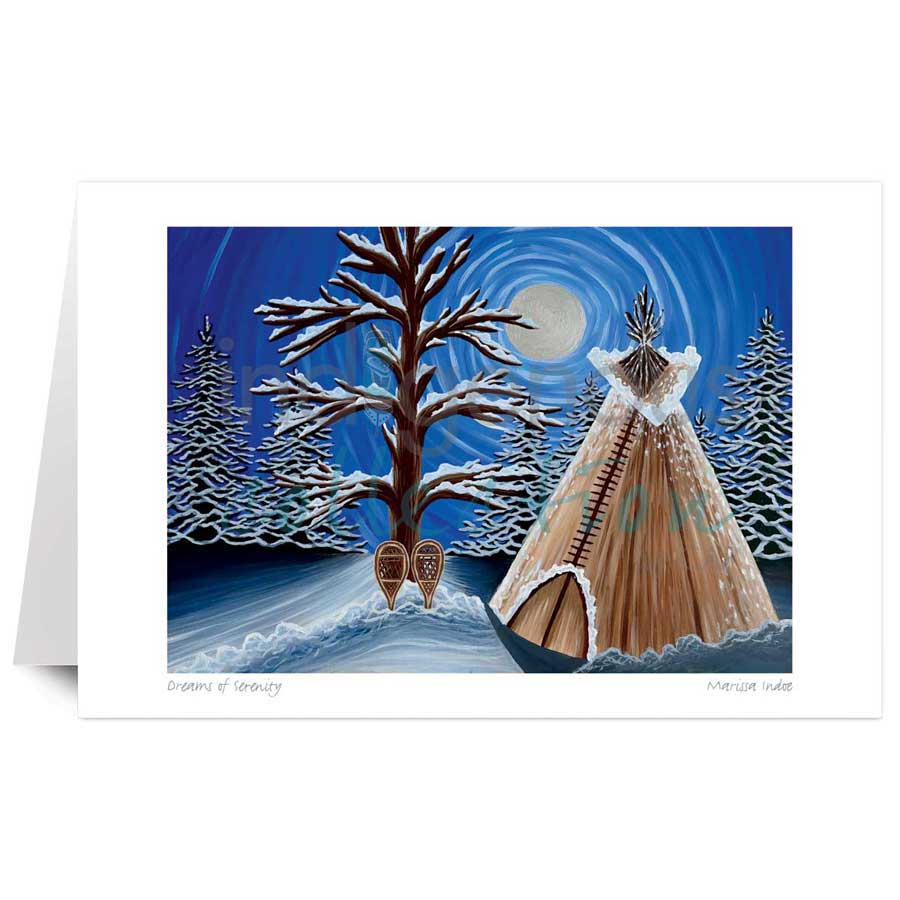 Card - Indoe - Dreams of Serenity - 6x9