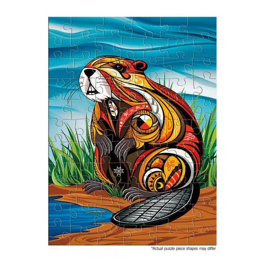 Puzzle - 72 Piece - Spirit Beaver