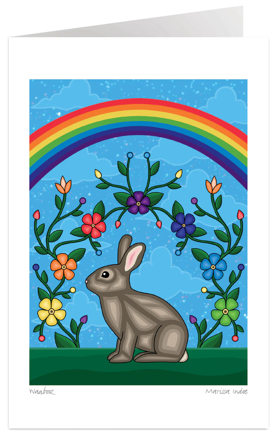 Card - Indoe - Waabooz - 6x9