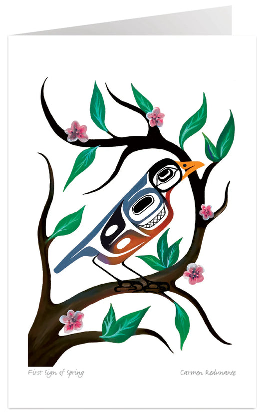 Card - Redunante - First Sign of Spring - 6x9