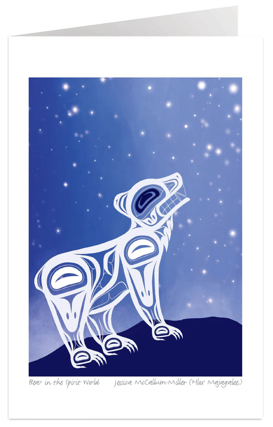 Card - McCallum-Miller - Bear in the Spirit Worl - 6x9