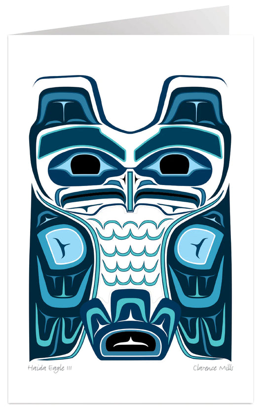Card - Mills - Haida Eagle III - 6x9