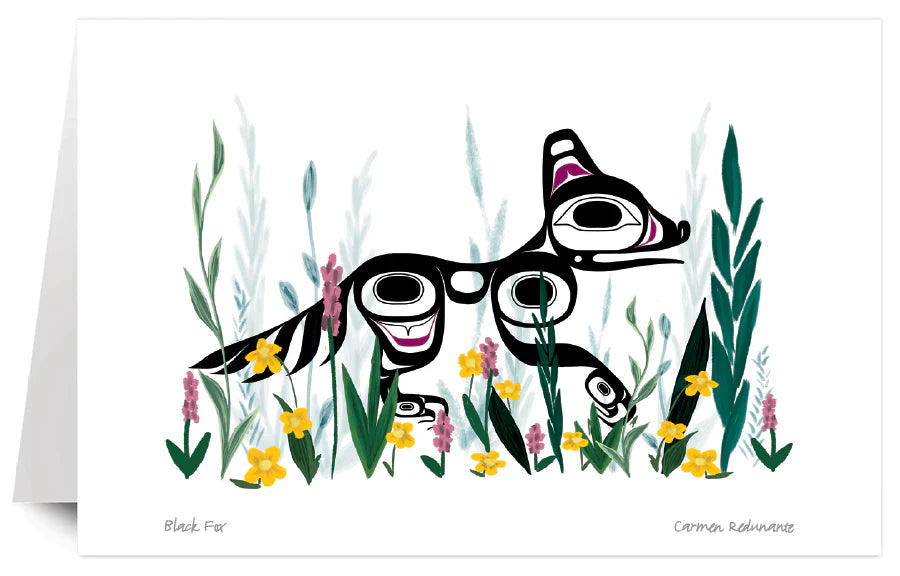 Card - Redunante - Black Fox - 6x9