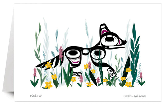 Card - Redunante - Black Fox - 6x9