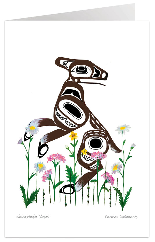 Card - Redunante - K'alaaWaa'a (Deer) - 6x9