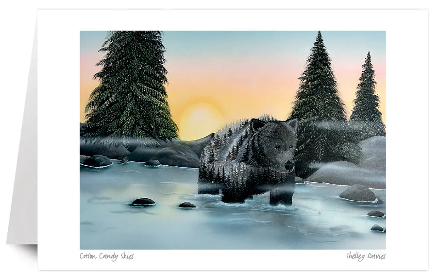 Card - Davies - Cotton Candies Skies - 6x9