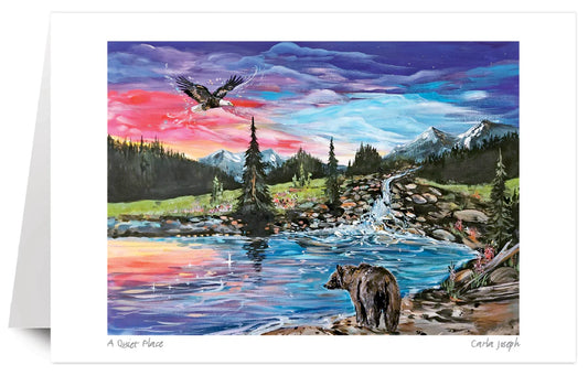 Card - Joseph - A Quiet Place - 6x9