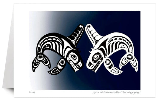 Card - McCallum-Miller - Orcas - 6x9
