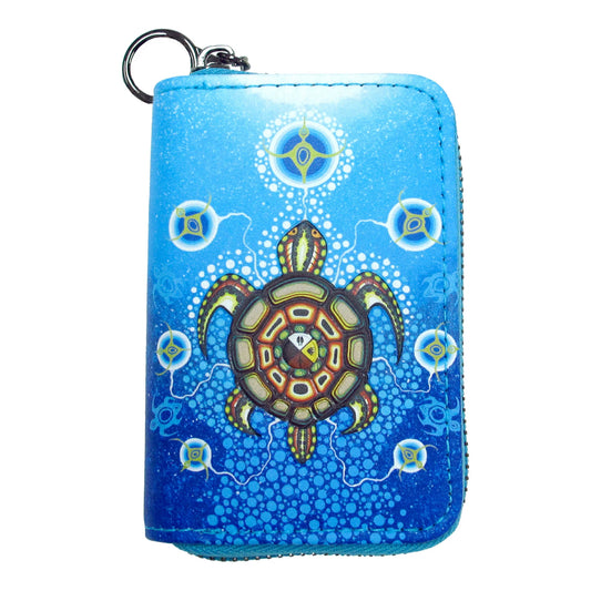 Coin Purse - Zip Around - Medicine Turtle