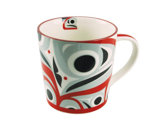Mug - Porcelain - Salmon