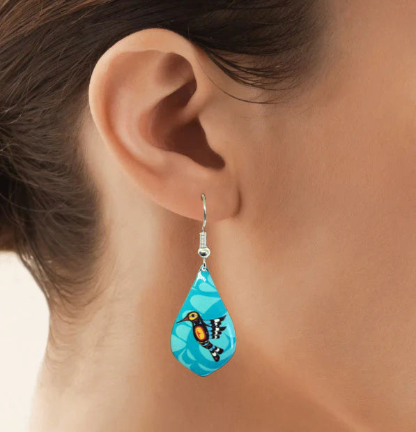 Earrings - Hummingbird