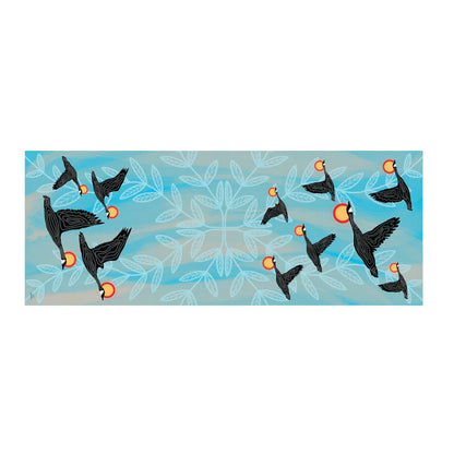 Scarf - Poly - Niskak (Geese)