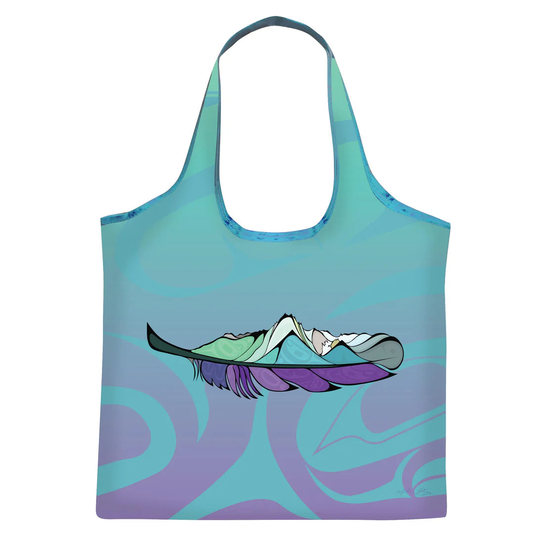 Shopping Bag - Folding - Healing Feather