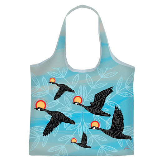 Shopping Bag - Folding - Niskak (Geese)