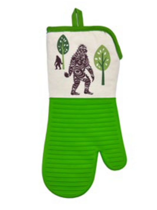 Silicone Oven Mitt - Sasquatch