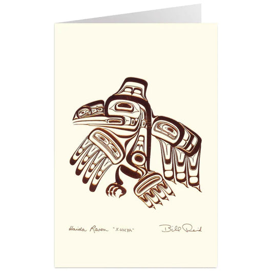 Card - Reid - Copper - Haida Raven (Xuuya) - 6x9