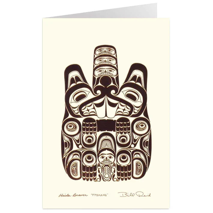Card - Reid - Copper - Haida Beaver (Ttsaang) - 6x9
