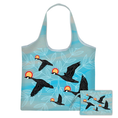 Shopping Bag - Folding - Niskak (Geese)