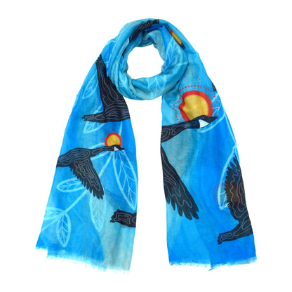 Scarf - Poly - Niskak (Geese)