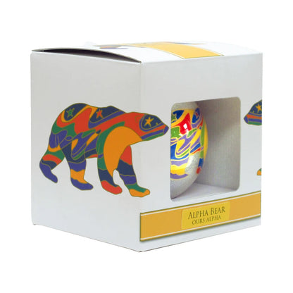 Ornament - Glass - Alpha Bear